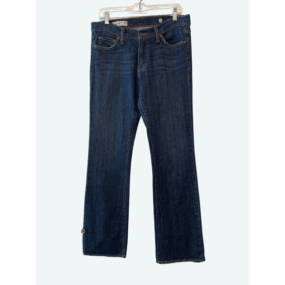 Red‎ Engine Scarlett Signature Fit Bootcut Jeans Dark Wash Size 31 - Picture 1 of 12